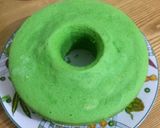 Foto langkah ke 6 dari resep Brownies Kukus Pandan Coklat.