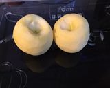 Une image de l'étape 3 de Salade de fruits au jus de prunes (pommes, banane, pitaya rouge et kiwis).