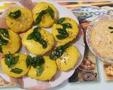 A picture of step 8 of Instant soft fluffy khaman dhokla.