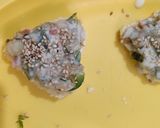 A picture of step 9 of Veg bread cutlets in heart shape.