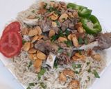 صورة لخطوة 1 من وصفة رز بلحم الجدي 🍃