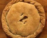 A picture of step 10 of Flying Game, Bacon, Leek, Shallot & Mushroom Pie (also venison variant).