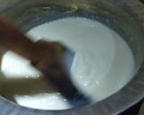 A picture of step 1 of Mava wali qulfi.