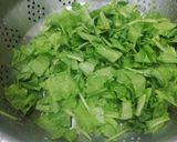 A picture of step 2 of Spinach Rice.