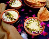 A picture of step 7 of Kheer Puri.