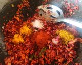 A picture of step 4 of Carrot Beetroot Coconut Thoran Onam Sadya Thoran - Kerala Style - CBC Thoran.