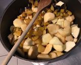 Une image de l'étape 4 de Compote de pommes,quetsches et prune d ente (fruits du jardin).