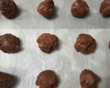 Foto langkah ke 3 dari resep Almond Choco Cookies.