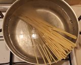 Une image de l'étape 5 de Pâtes à l'Amatricienne 