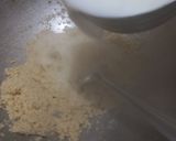 A picture of step 2 of Sitafal halva.