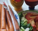 Hot dog vs póré recept fázis 1 fotója