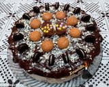 Φωτογραφία βήματος 8 της συνταγής 🍰Σοκολατένια τούρτα με γέμιση oreo cheesecake