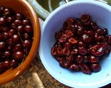 Foto del paso 1 de la receta Mermelada de cerezas al vermú