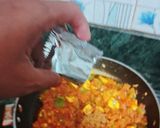A picture of step 7 of Paneer bhurji masala maggi 😋❤️.