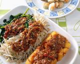Foto langkah ke 4 dari resep Tahu Goreng Sambal pecel ala ibu.