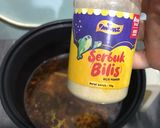 Gambar langkah 3 resipi One pot nasi masakan laut.
