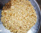 A picture of step 6 of Til Peanut chikki.