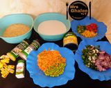 A picture of step 1 of Coconut fried rice(fully flavoured).
