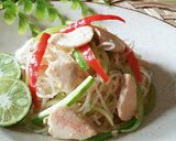 Foto langkah ke 5 dari resep Tumis SouMunYam (Soun Mentimun Ayam).