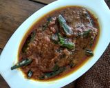 A picture of step 6 of Bhindi Punjabi Masala.