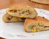 Gambar langkah 4 resipi Sourdough Apam Balik.