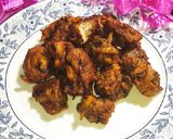 A picture of step 6 of Achari Chicken Pakoras With Dipitt Habanero Sauce.