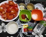 A picture of step 1 of Hot and Sweet Tomato Chilli Garlic Sauce.
