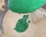 Foto langkah ke 7 dari resep Brownies Kukus Pandan Coklat Keju.