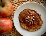 A picture of step 3 of Apple Oat Pancakes!! 🍎🥞.