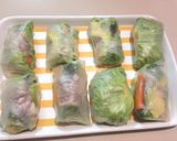 Foto langkah ke 3 dari resep Vietnam Roll.