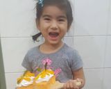 รูปขั้นตอนการทำที่ 3 ของ Cupcakeส้มแมนดาริน🍊 เฮงเฮงเฮง