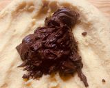 Fekete fehér tekert keksz recept fázis 2 fotója