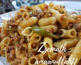 A picture of step 3 of Mixed Mutton Mince Pasta.