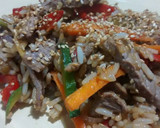 Foto del paso 8 de la receta: Wok de carne y vegetales 🍆
