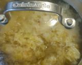 A picture of step 2 of Hotdogs and Sauerkraut cooked in Beef Stock. With an option.