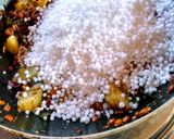 A picture of step 8 of Sabudana Upma.
