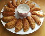 Foto del paso 7 de la receta: Empanadillas de palitos de cangrejo, atún y queso