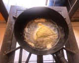 Foto del paso 5 de la receta: Filete de cojinova sentado en salsa de mariscos con su respectivo tacutacu de panamito