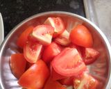 A picture of step 1 of Chicken curry.