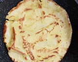 Foto del paso 3 de la receta: Pancakes de arroz y mandarina con jamón y queso