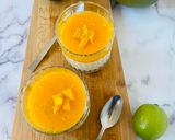 Une image de l'étape 6 de Panna cotta mangue citron vert.