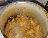A picture of step 3 of Mutton Pulao.