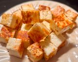 A picture of step 1 of Creamy Paneer Matar Curry.