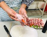 豬肉蔬菜捲(豚の肉巻き)的食譜步驟3照片