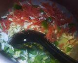 A picture of step 2 of Chicken spicy Spagetti.