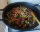 Foto del paso 6 de la receta: Tacos de ternera en salsa al Martini con okras