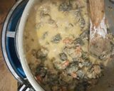 A picture of step 7 of Matumbo with plain yoghurt.