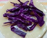 Foto del paso 1 de la receta: Ensalada de repollo y arándanos