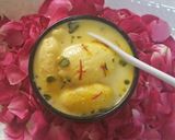 A picture of step 8 of Angoori Rasmalai.