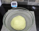 Foto langkah ke 5 dari resep Roti Kasur Kental Manis Matcha.